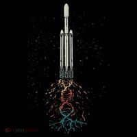Space Rocket Genetics Mousepad