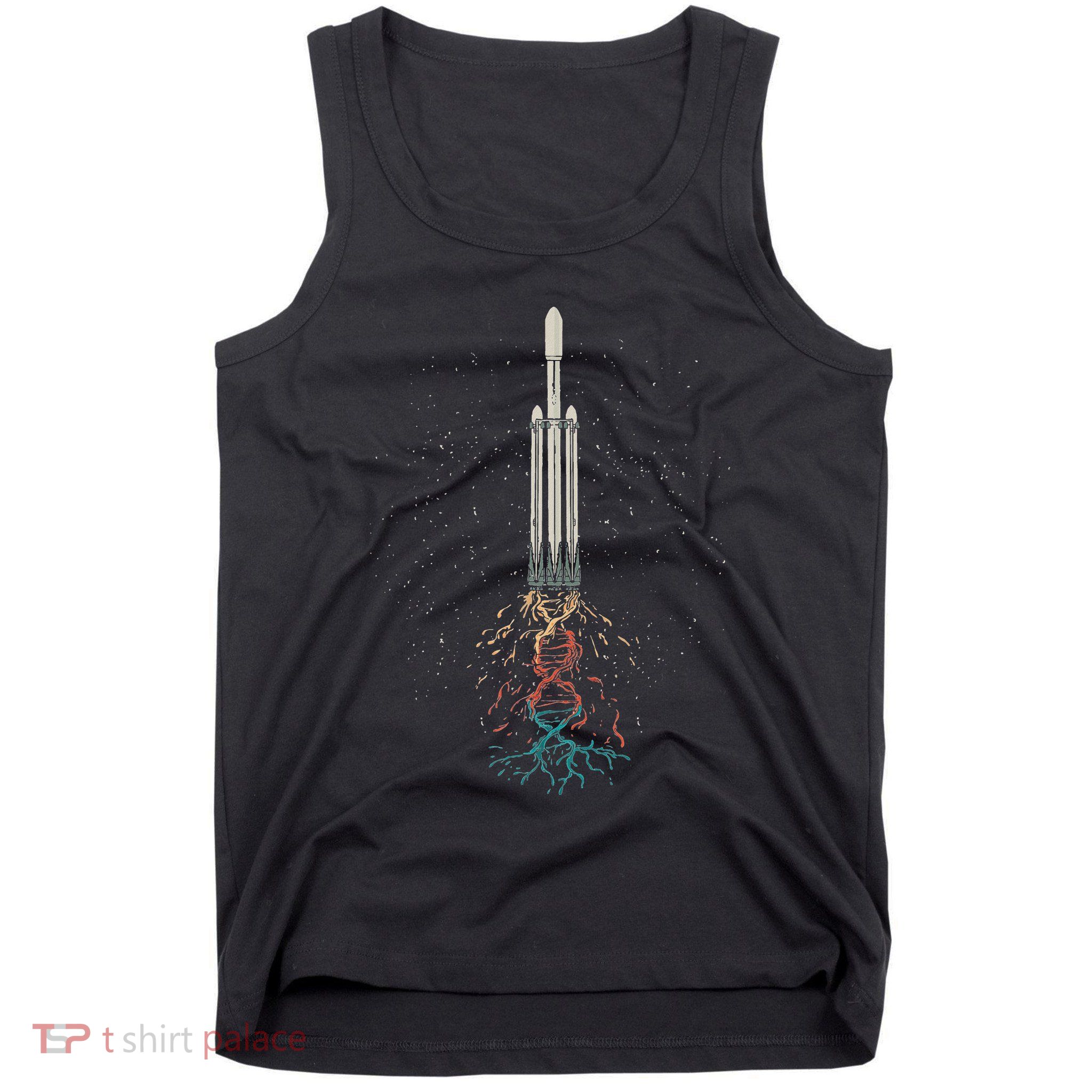Space Rocket Genetics Tank Top
