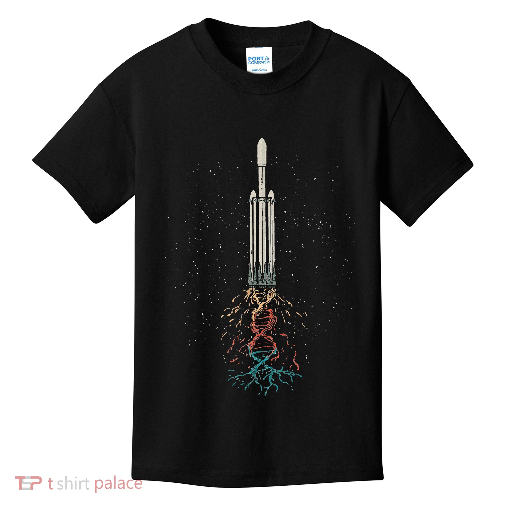 Space Rocket Genetics Kids T-Shirt