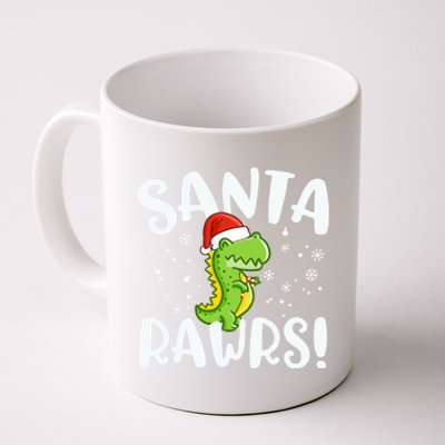 Santa Rawrs Green Dinosaur Cute Reptile Christmas Gift Great Gift Coffee Mug