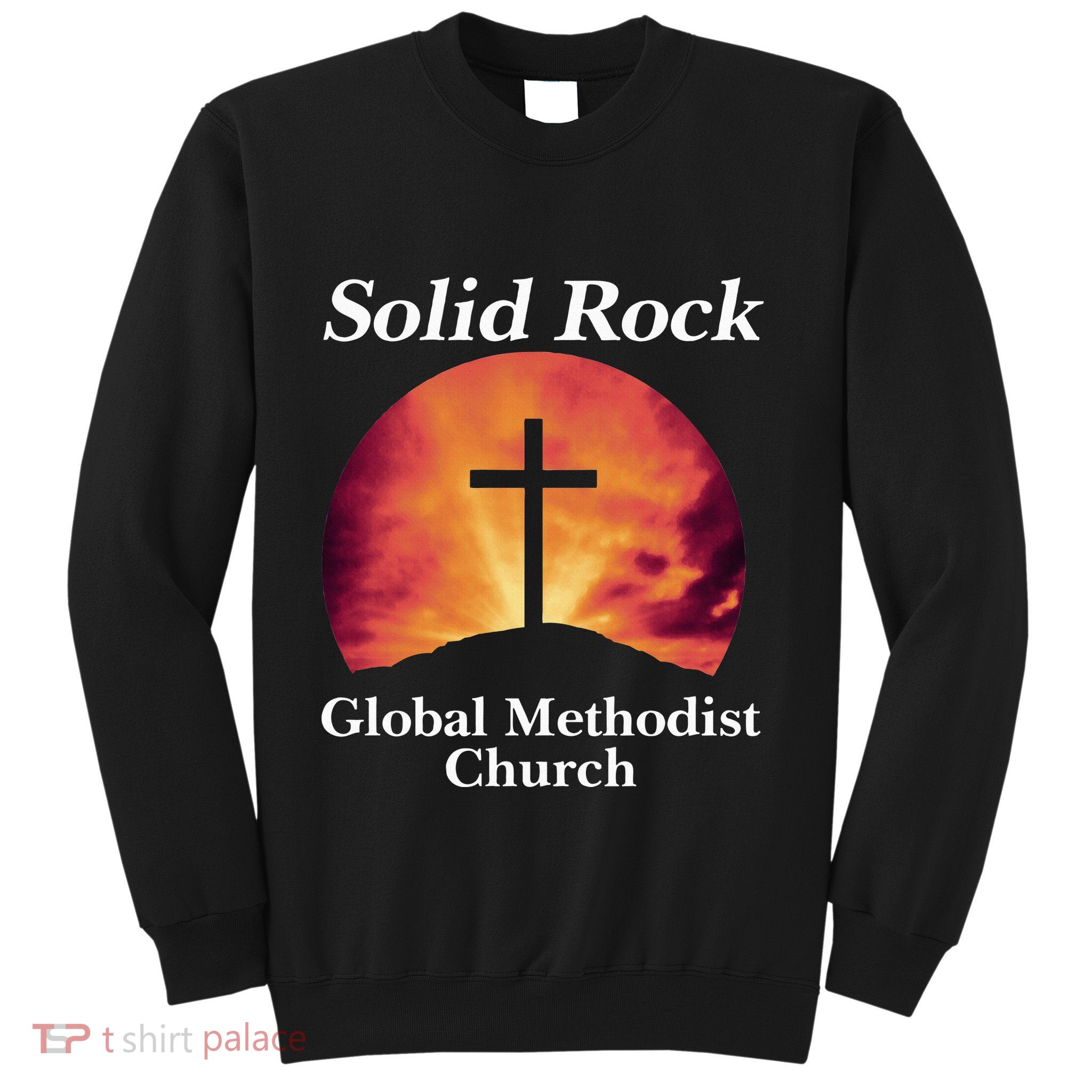 Solid Rock Global Methodist Church Faith Sweatshirt