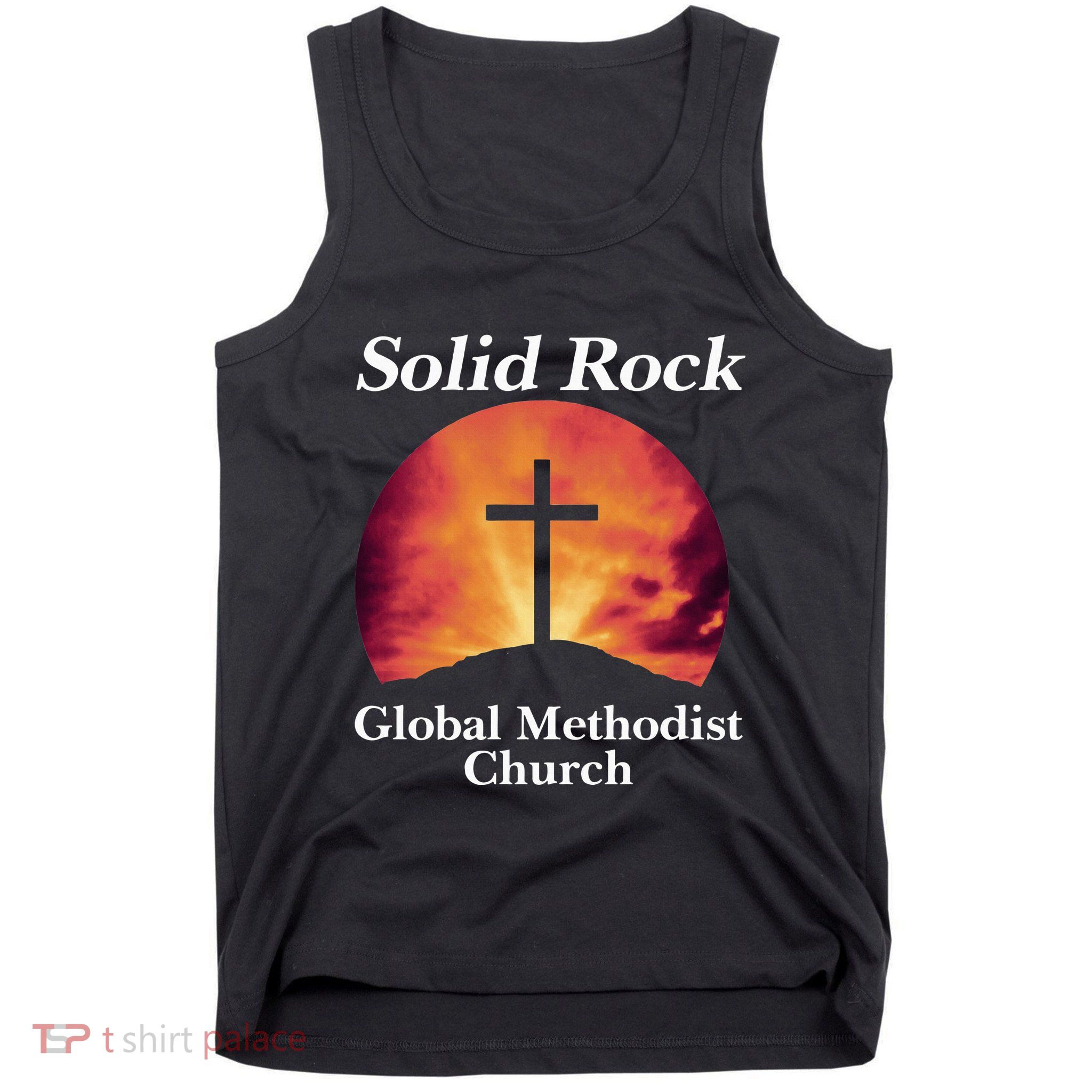 Solid Rock Global Methodist Church Faith Tank Top