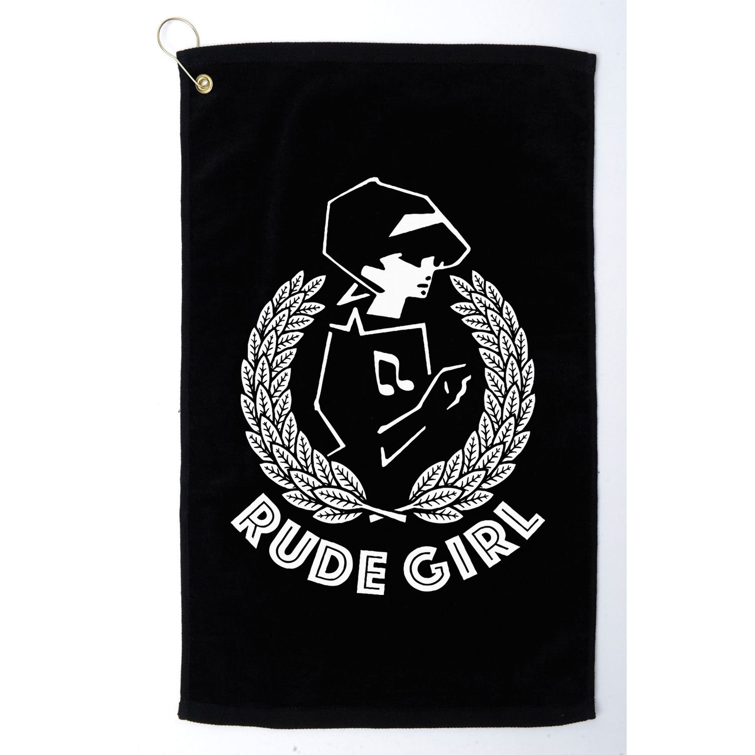 Ska Rude Girl Ska Music Ska Reggae Music Golf Towel