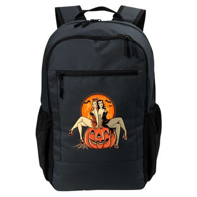 Sexy Retro Halloween Pinup Girls Backpack