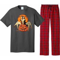 Sexy Retro Halloween Pinup Girls Pajama Set