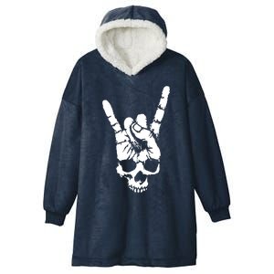 Style Rocking Heavy Metals Skull Hooded Wearable Blanket