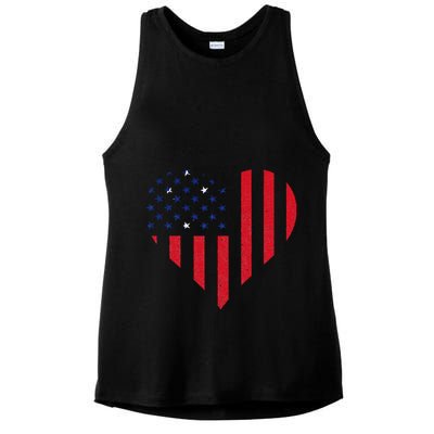 Samoan Roots Heart Usa Samoan Flag Samoa Samoan Pride Ladies PosiCharge Tri-Blend Wicking Tank