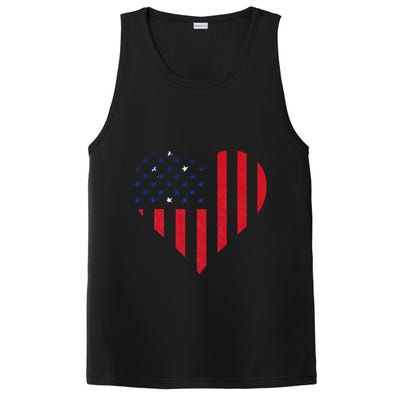 Samoan Roots Heart Usa Samoan Flag Samoa Samoan Pride PosiCharge Competitor Tank