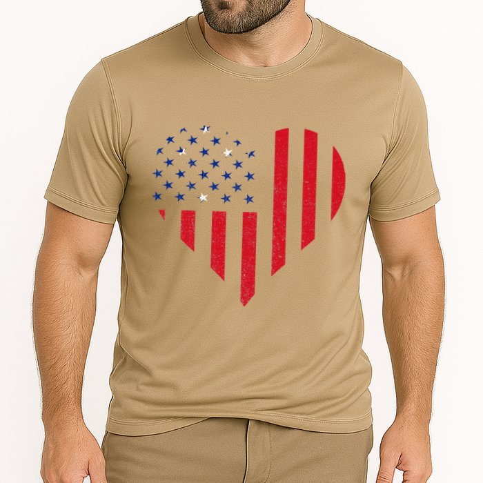 Samoan Roots Heart Usa Samoan Flag Samoa Samoan Pride Cooling Performance Crew T-Shirt