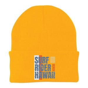 Surf Rider Hawaii Beach Knit Cap Winter Beanie