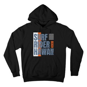 Surf Rider Hawaii Beach Hoodie