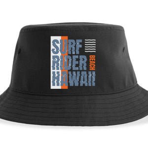 Surf Rider Hawaii Beach Sustainable Bucket Hat