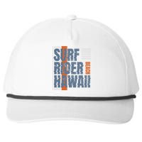 Surf Rider Hawaii Beach Snapback Five-Panel Rope Hat