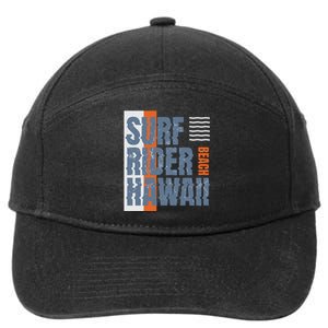 Surf Rider Hawaii Beach 7-Panel Snapback Hat