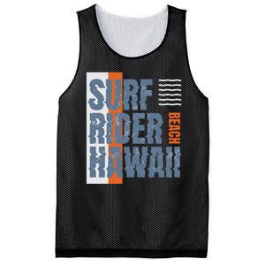 Surf Rider Hawaii Beach Mesh Reversible Basketball Jersey Tank