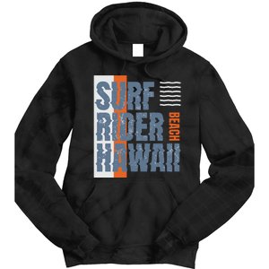 Surf Rider Hawaii Beach Tie Dye Hoodie