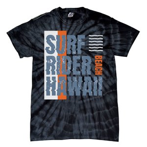 Surf Rider Hawaii Beach Tie-Dye T-Shirt