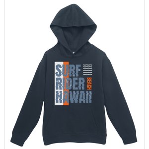 Surf Rider Hawaii Beach Urban Pullover Hoodie