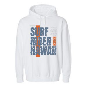 Surf Rider Hawaii Beach Garment-Dyed Fleece Hoodie