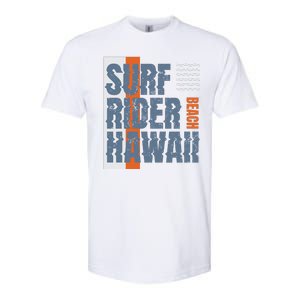 Surf Rider Hawaii Beach Softstyle CVC T-Shirt