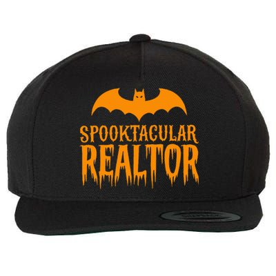 Spooktacular Realtor Halloween Costume Real Estate Wool Snapback Cap