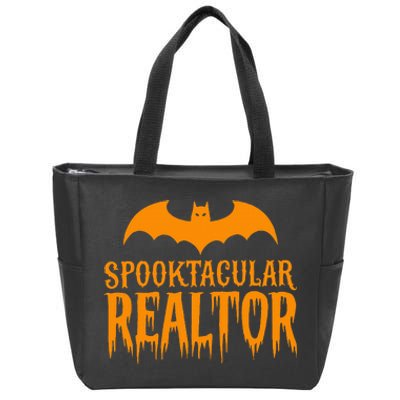 Spooktacular Realtor Halloween Costume Real Estate Zip Tote Bag