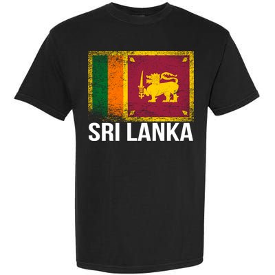 Sri Lanka Flag Garment-Dyed Heavyweight T-Shirt