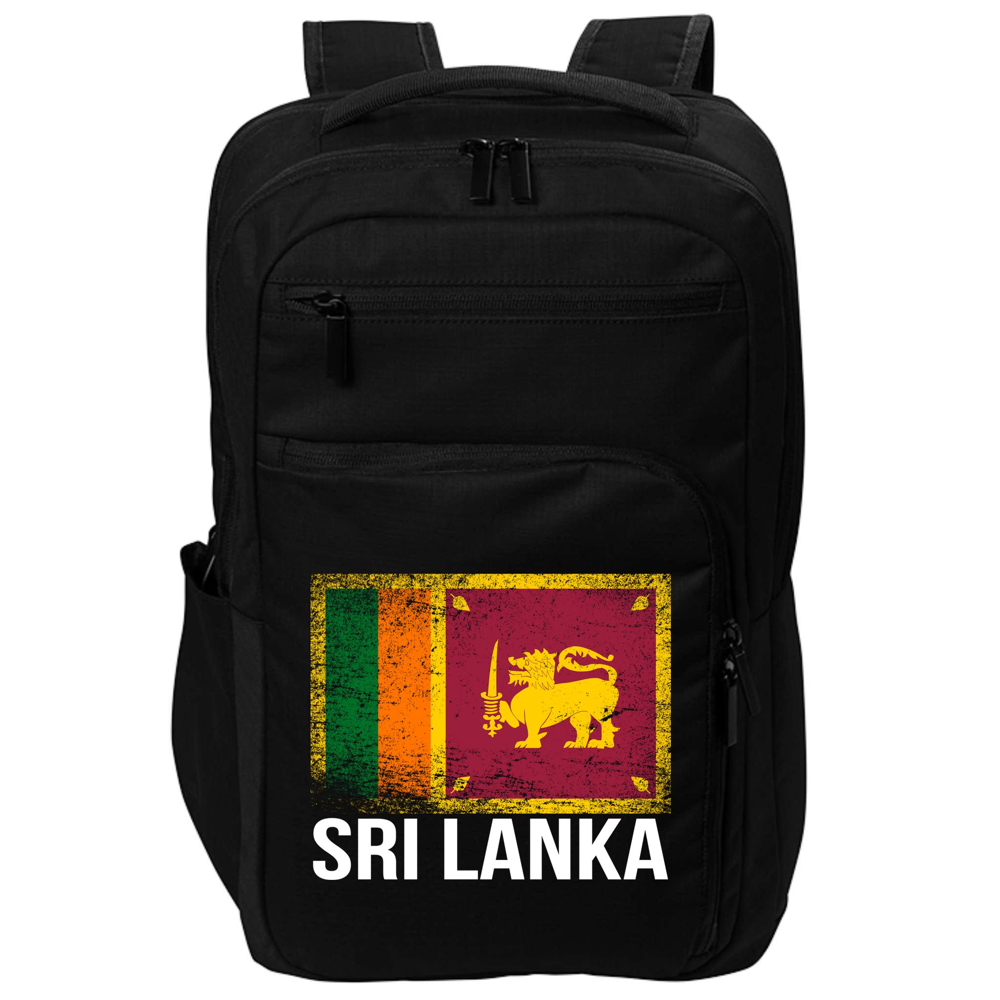 Sri Lanka Flag Impact Tech Backpack