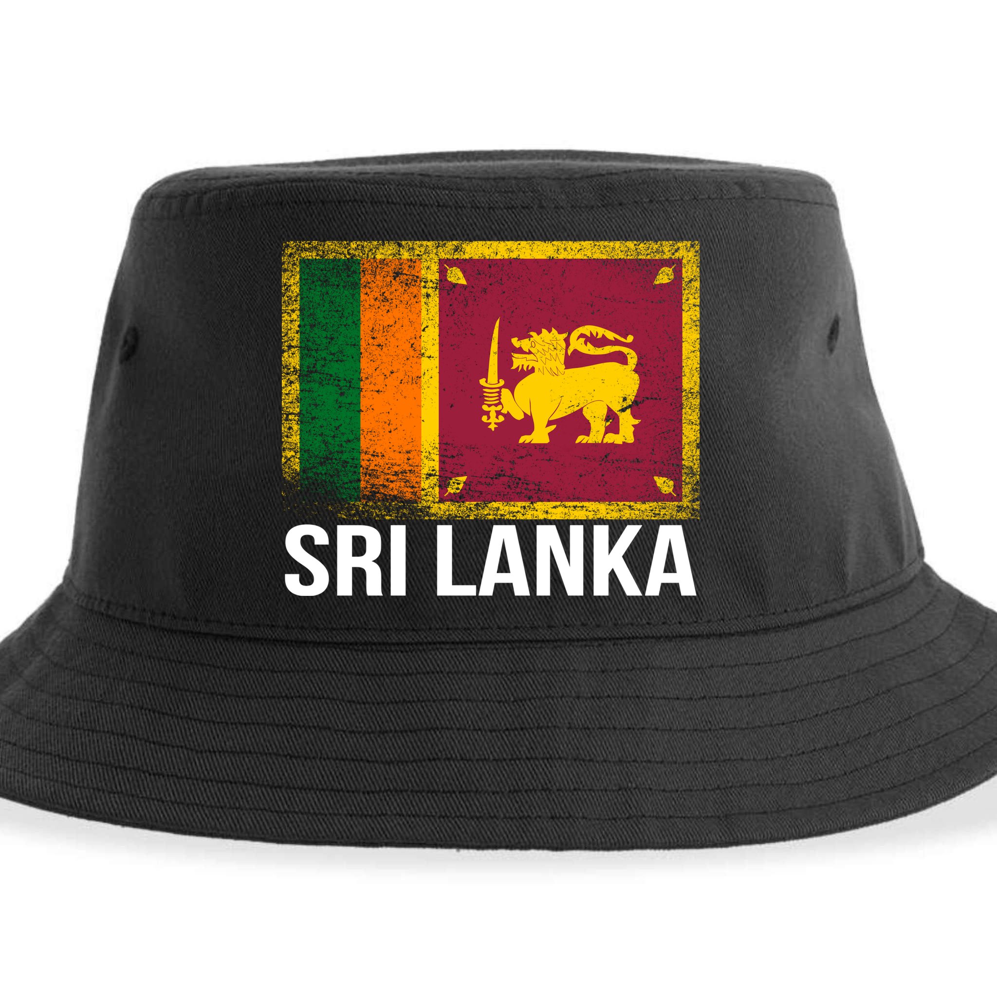 Sri Lanka Flag Sustainable Bucket Hat