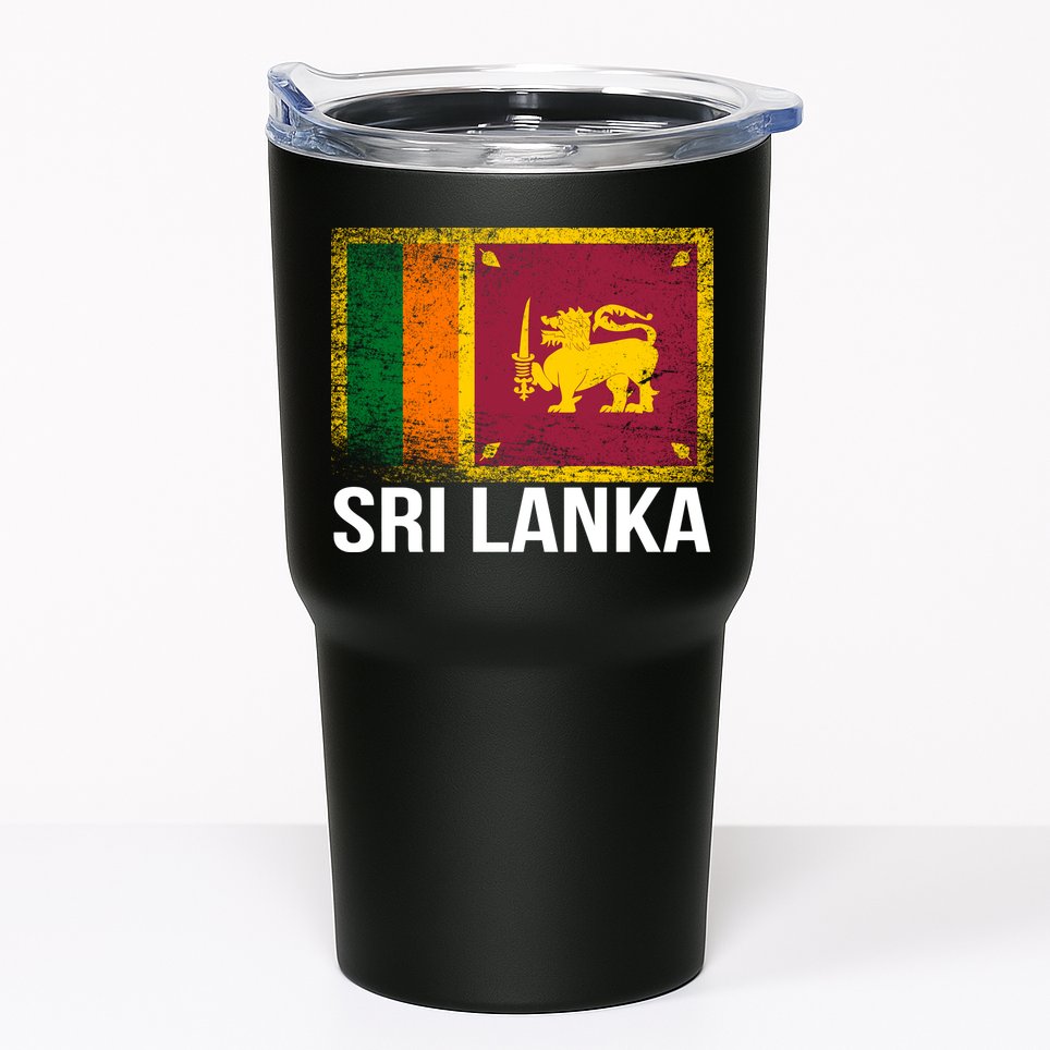 Sri Lanka Flag Tumbler
