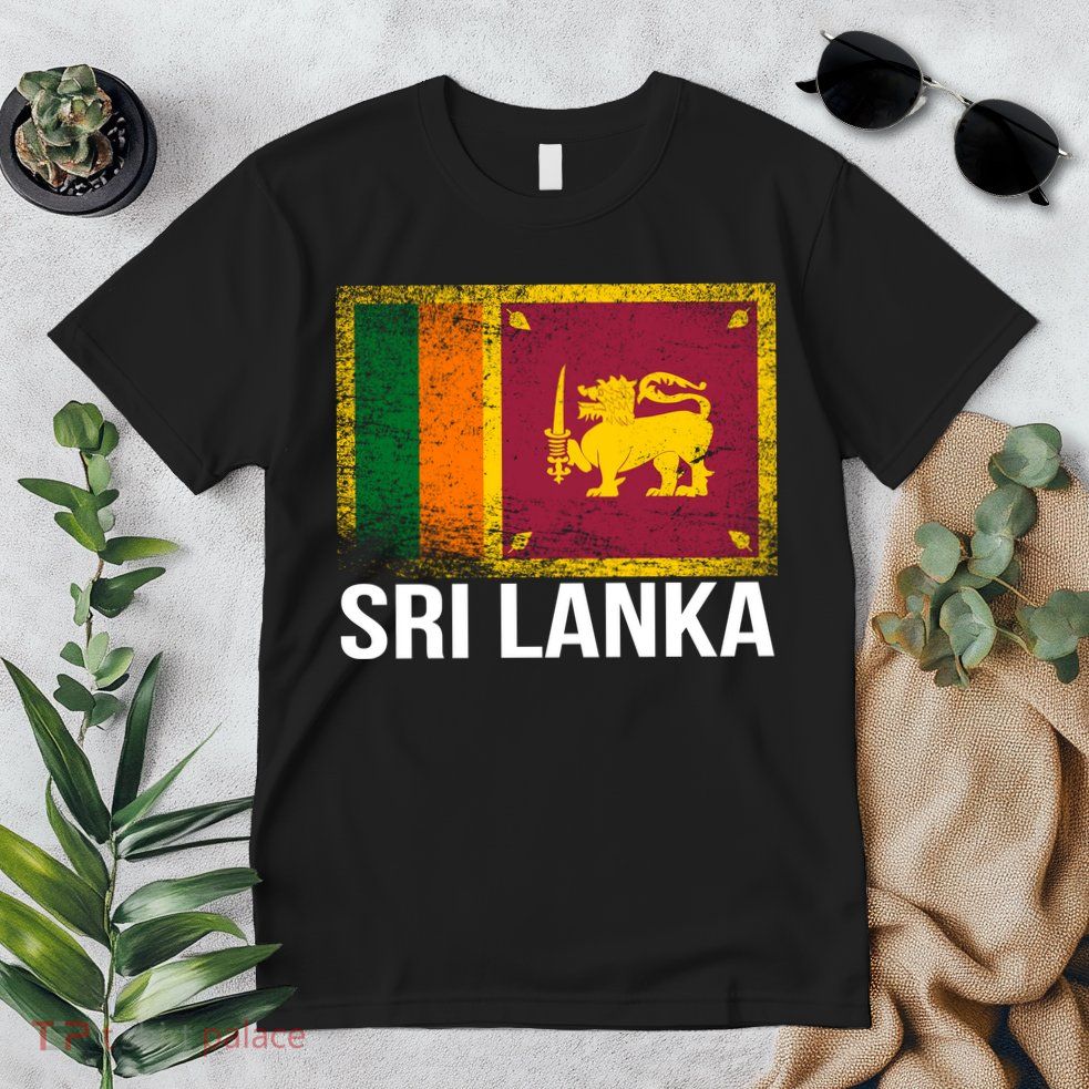 Sri Lanka Flag Premium T-Shirt