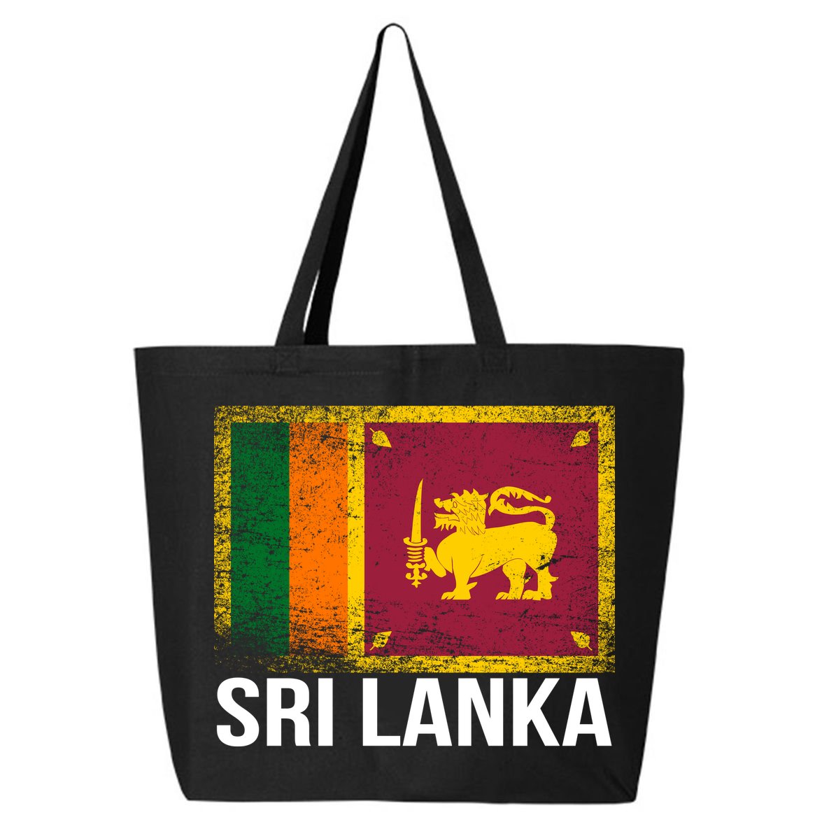 Sri Lanka Flag 25L Jumbo Tote