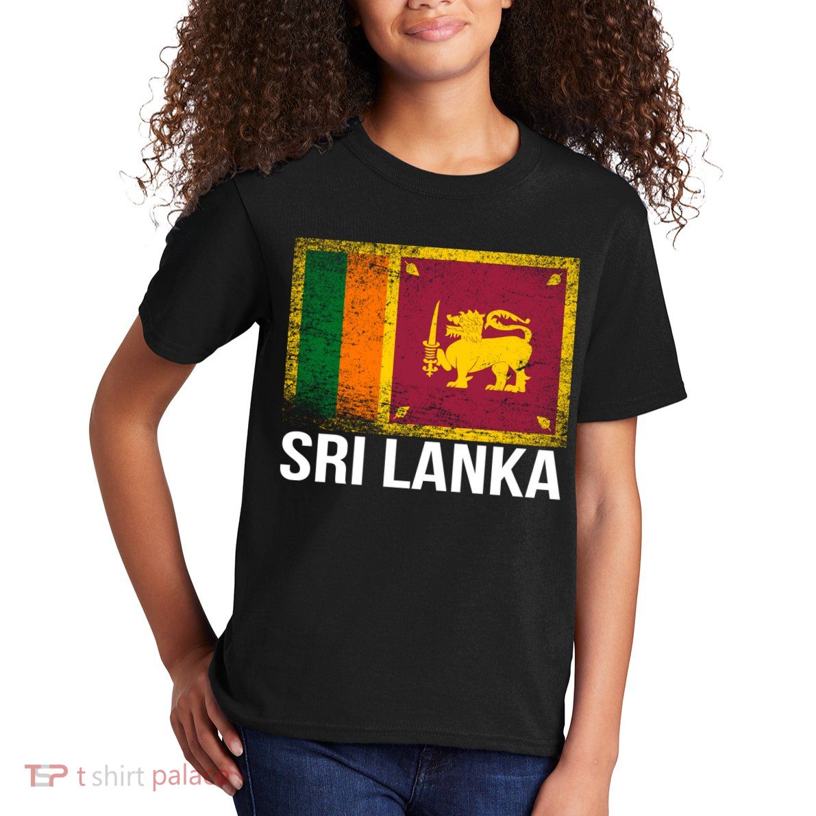 Sri Lanka Flag Kids T-Shirt