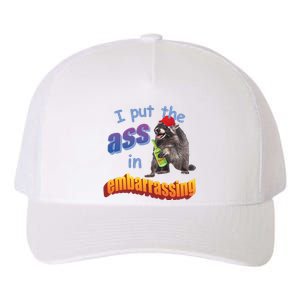 Spencers Raccoon I Put The Ass In Embarrassing Yupoong Adult 5-Panel Trucker Hat