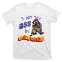 Spencers Raccoon I Put The Ass In Embarrassing T-Shirt