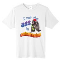 Spencers Raccoon I Put The Ass In Embarrassing Tall Fusion ChromaSoft Performance T-Shirt