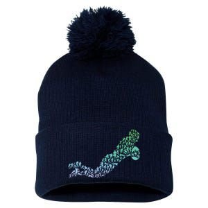 Silhouette Rugby Icons For Rugby Player Boy Rugby Pom Pom 12in Knit Beanie