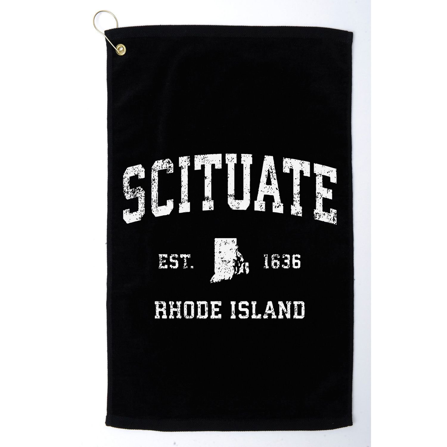 Scituate Rhode Island Ri Vintage Athletic Sports Golf Towel
