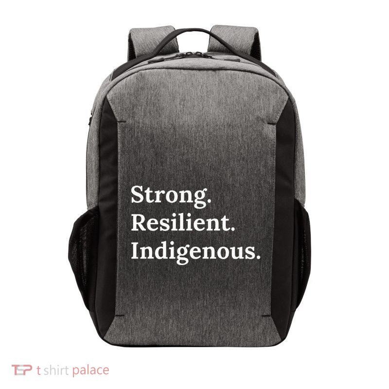 Strong Resilient Indigenous Native Americans Vector Backpack