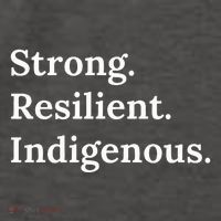 Strong Resilient Indigenous Native Americans Vector Backpack
