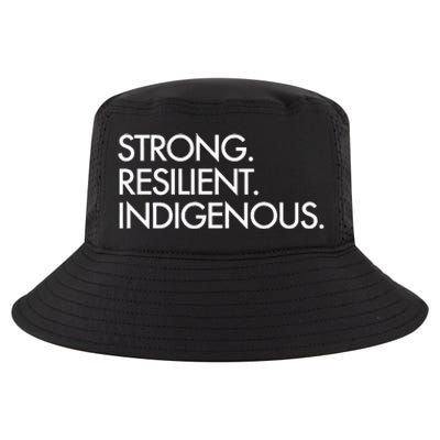 Strong Resilient Indigenous Cool Comfort Performance Bucket Hat