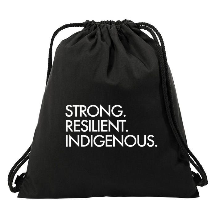 Strong Resilient Indigenous Drawstring Bag