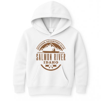 Salmon River Idaho Adventure Club Kids Hoodie