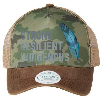 Strong Resilient Indigenous Legacy Tie Dye Trucker Hat