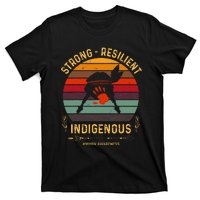 Strong Resilent Indigenous Native American Mmiw Awareness T-Shirt