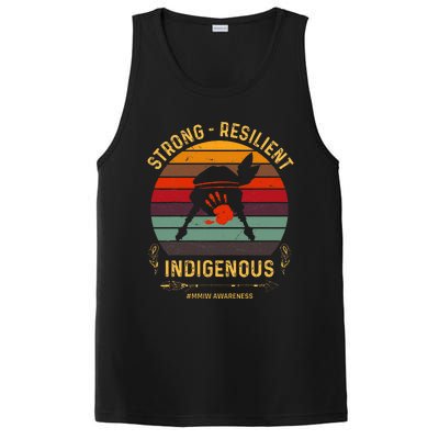 Strong Resilent Indigenous Native American Mmiw Awareness PosiCharge Competitor Tank