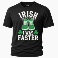 Shamrock Running Irish I Was Faster St Patricks Day Running Performance Shirt