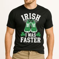 Shamrock Running Irish I Was Faster St Patricks Day Running Performance Shirt