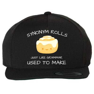 Synonym Rolls Just Like Grammar Used To Make English Teacher Wool Snapback Cap