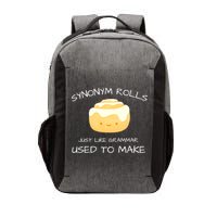 Synonym Rolls Just Like Grammar Used To Make English Teacher Vector Backpack
